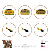 Royal Navy Frigates Named ships Pack 1